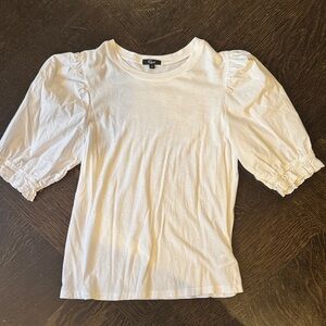 Rails White Short Sleeve Tee